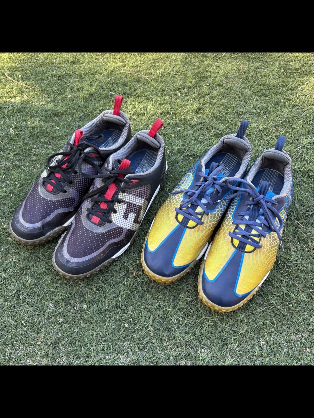 2 Pairs FootJoy FJ Freestyle Golf Cleats Shoes 57346 57333 Men’s 10 M